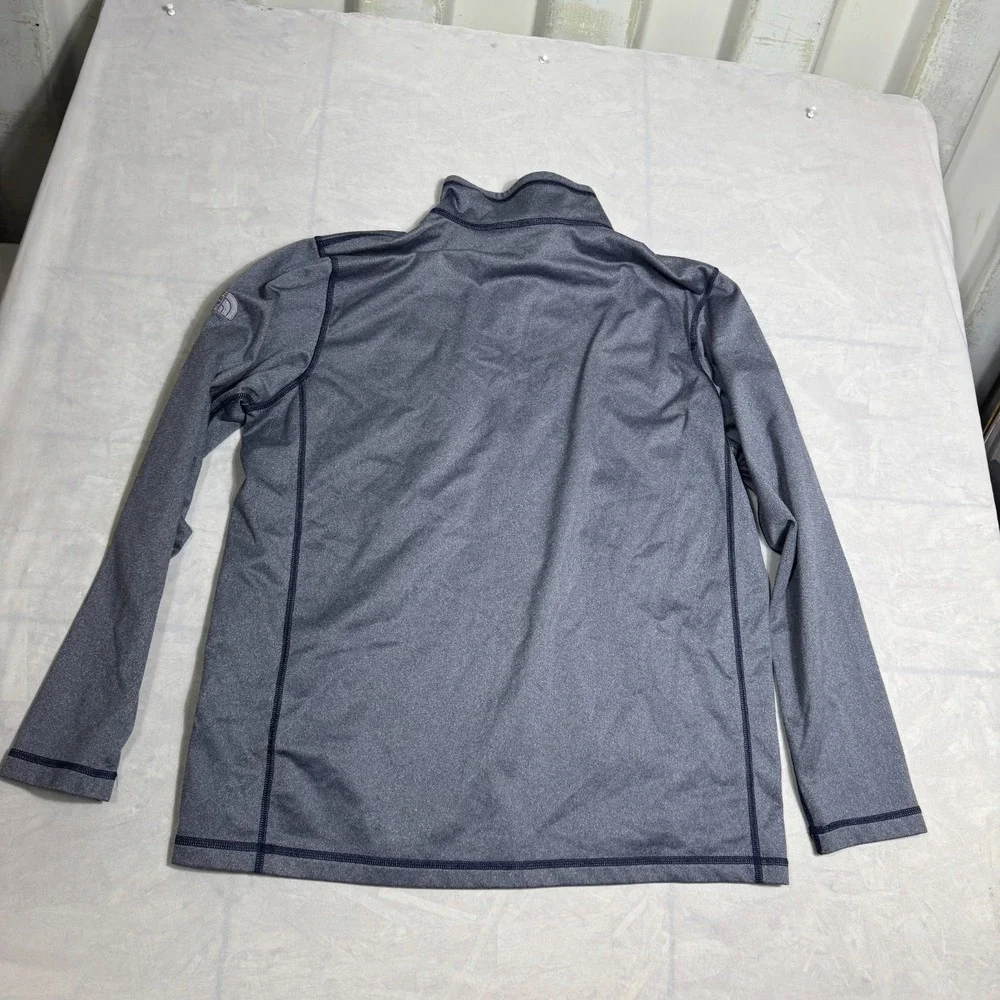 The North Face Mens 1/4-Zip Sweatshirt‎ Gray Long Sleeve Mock Neck Outdoor XL